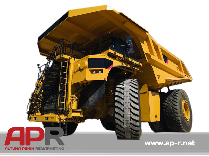 Excavadoras, dúmperes y palas cargadoras para minería