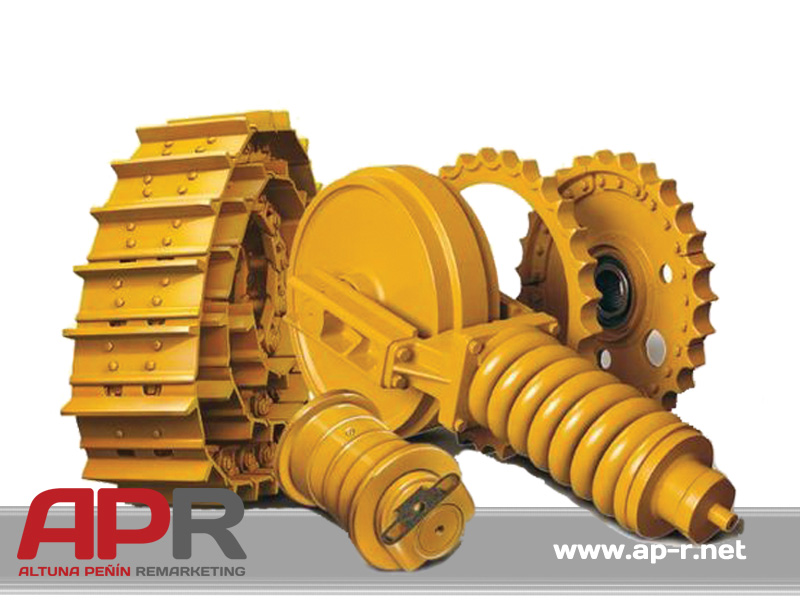 Componentes para excavadoras y palas cargadoras de minería