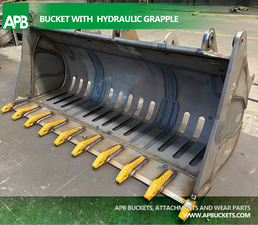 bucket hydraulic grapple 01