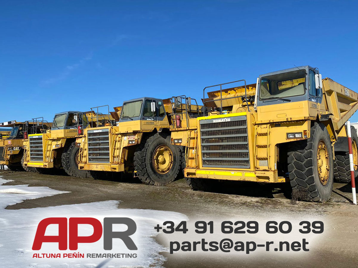 komatsu hd 785-5 parts and components for sale