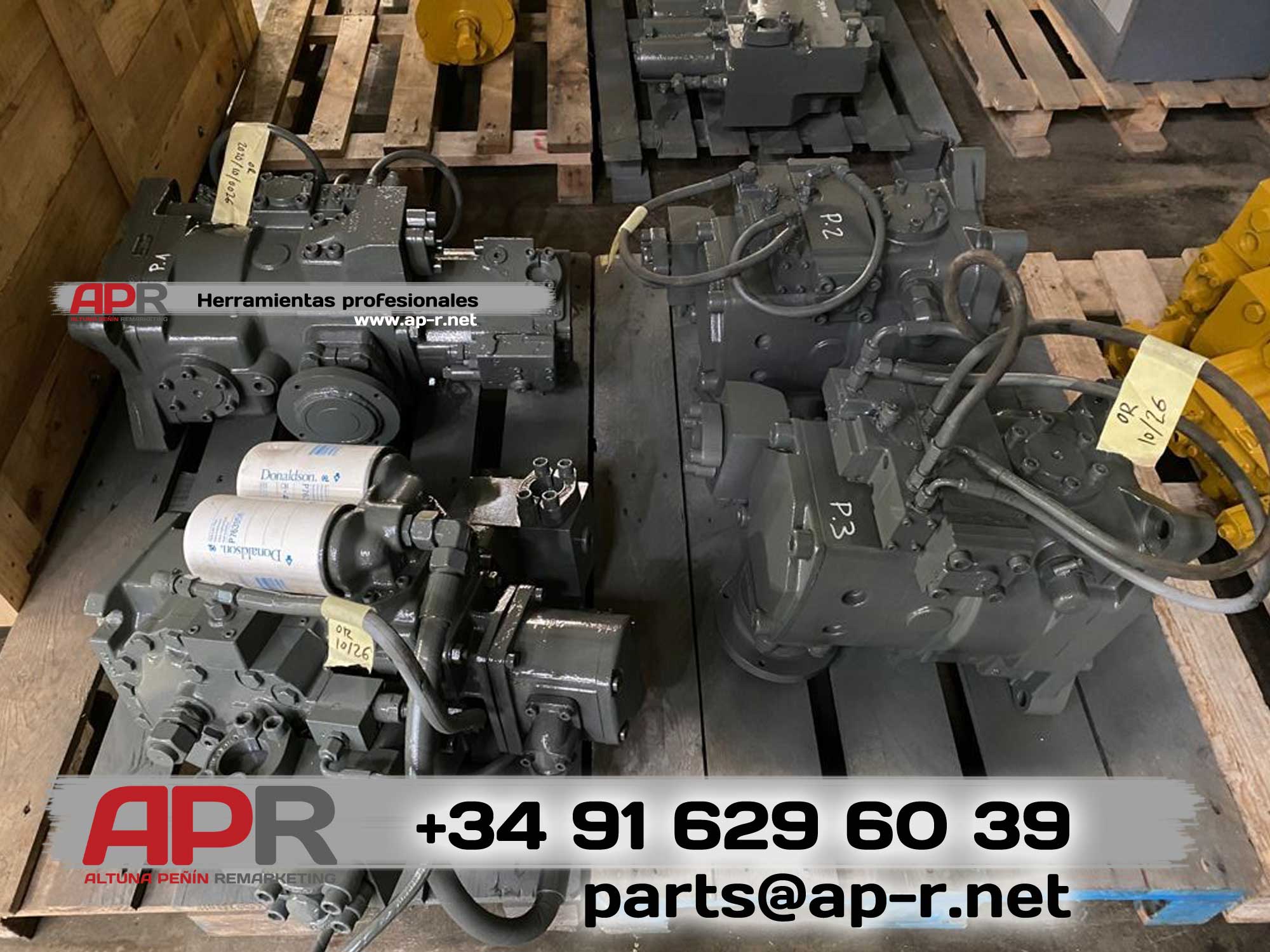 LIEBHERR R984C Hydraulic pumps
