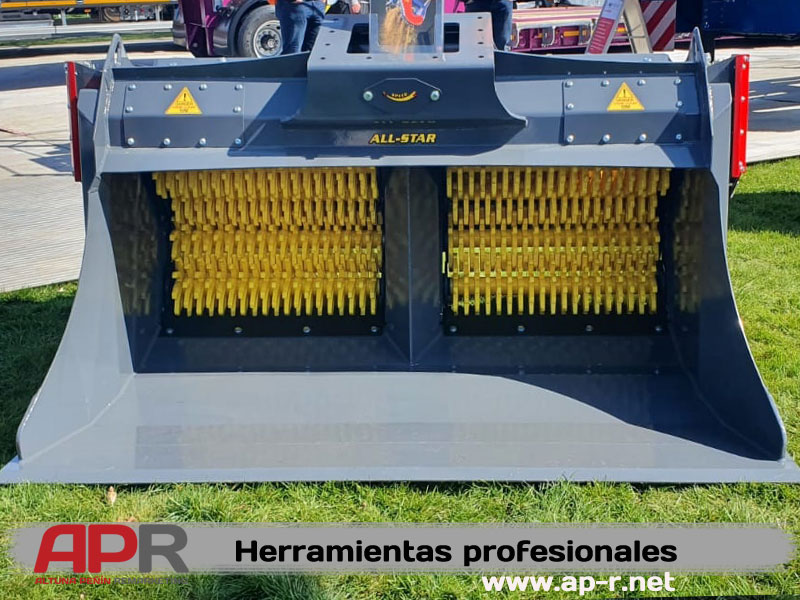 Cuchara cribadora para minicargadora ALL-STAR 6-9-X