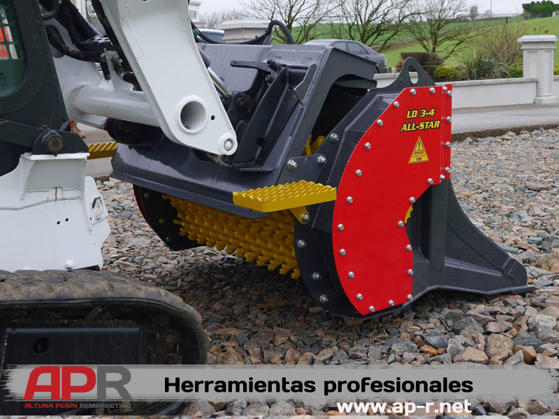 Cuchara cribadora para minicargadora ALL-STAR 3-4