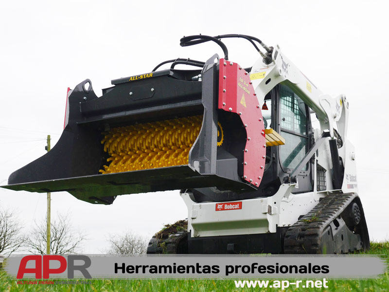 Cuchara cribadora para minicargadora ALL-STAR 3-4