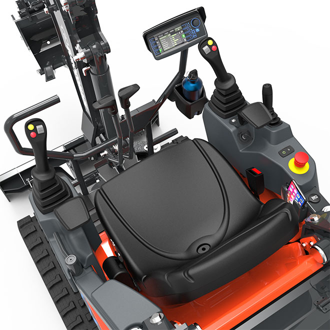 Miniexcavadora eléctrica Eurocomach