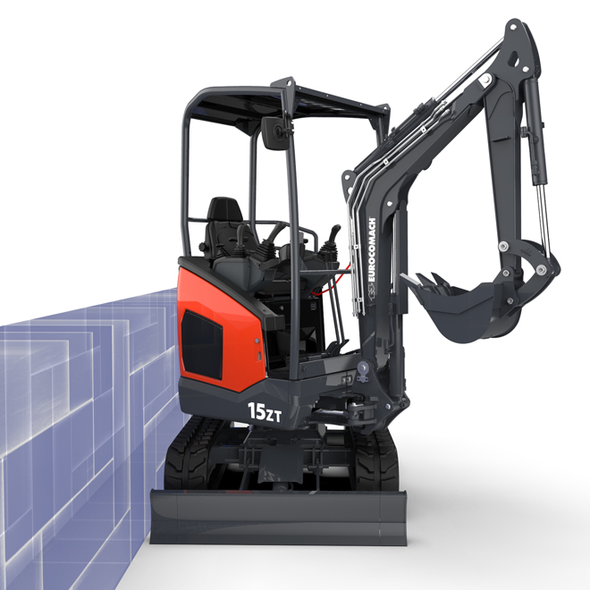 Eurocomach 15ZT con saliente trasero cero