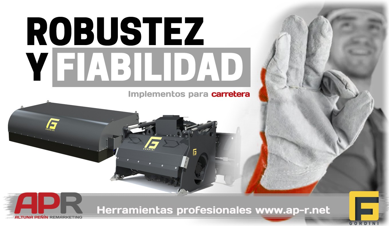 Implementos para carretera, asfalto y hormigón