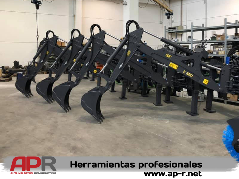 Brazo excavador para minicargadora