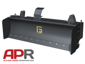 Hoja niveladora para minicargadora Bobcat