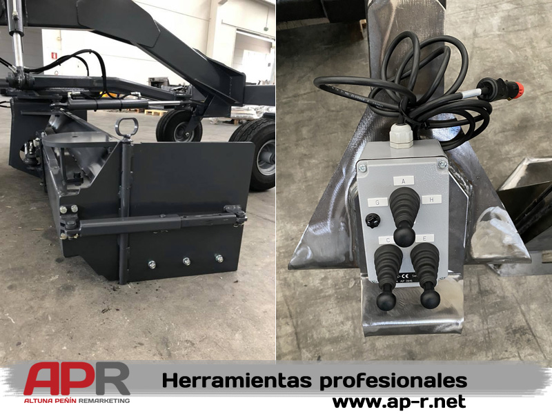 Niveladora para minicargadora