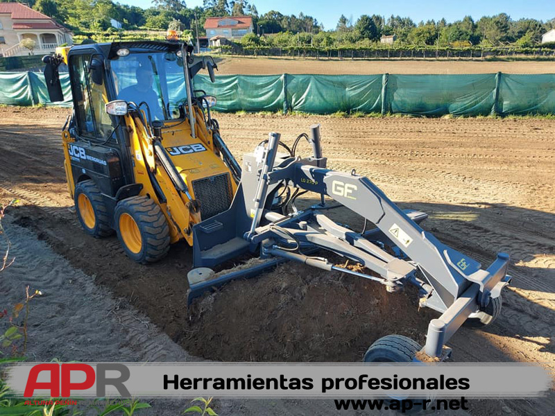 Niveladora para minicargadora