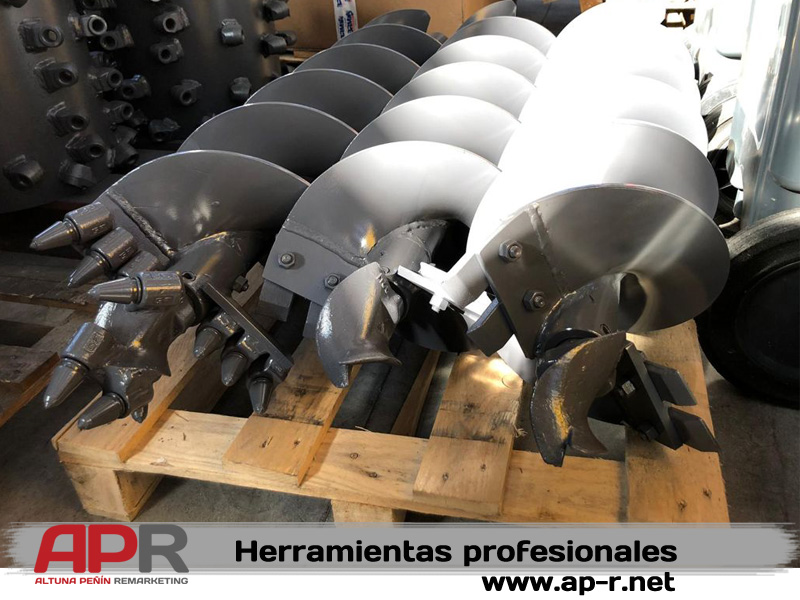 Ahoyadora para retrocargadora