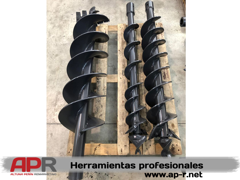 Ahoyadora para minicargadora