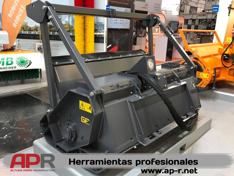 Trituradora forestal frontal