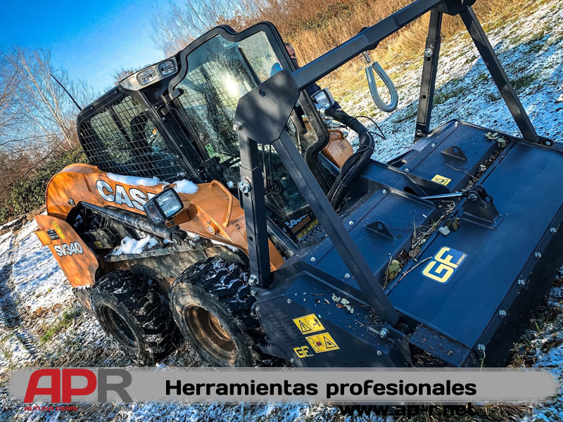 Trituradora forestal frontal