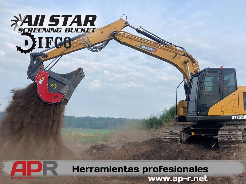 Cazo cribador difco 11-14
