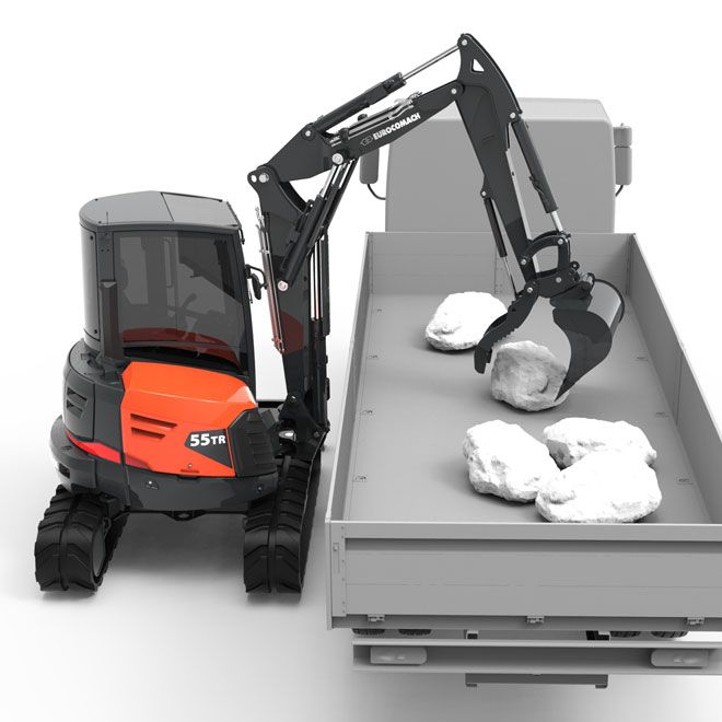 Eurocomach TR 55 con brazo triple